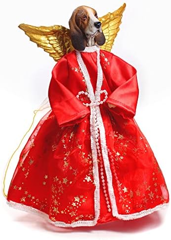 Basset hound christmas tree