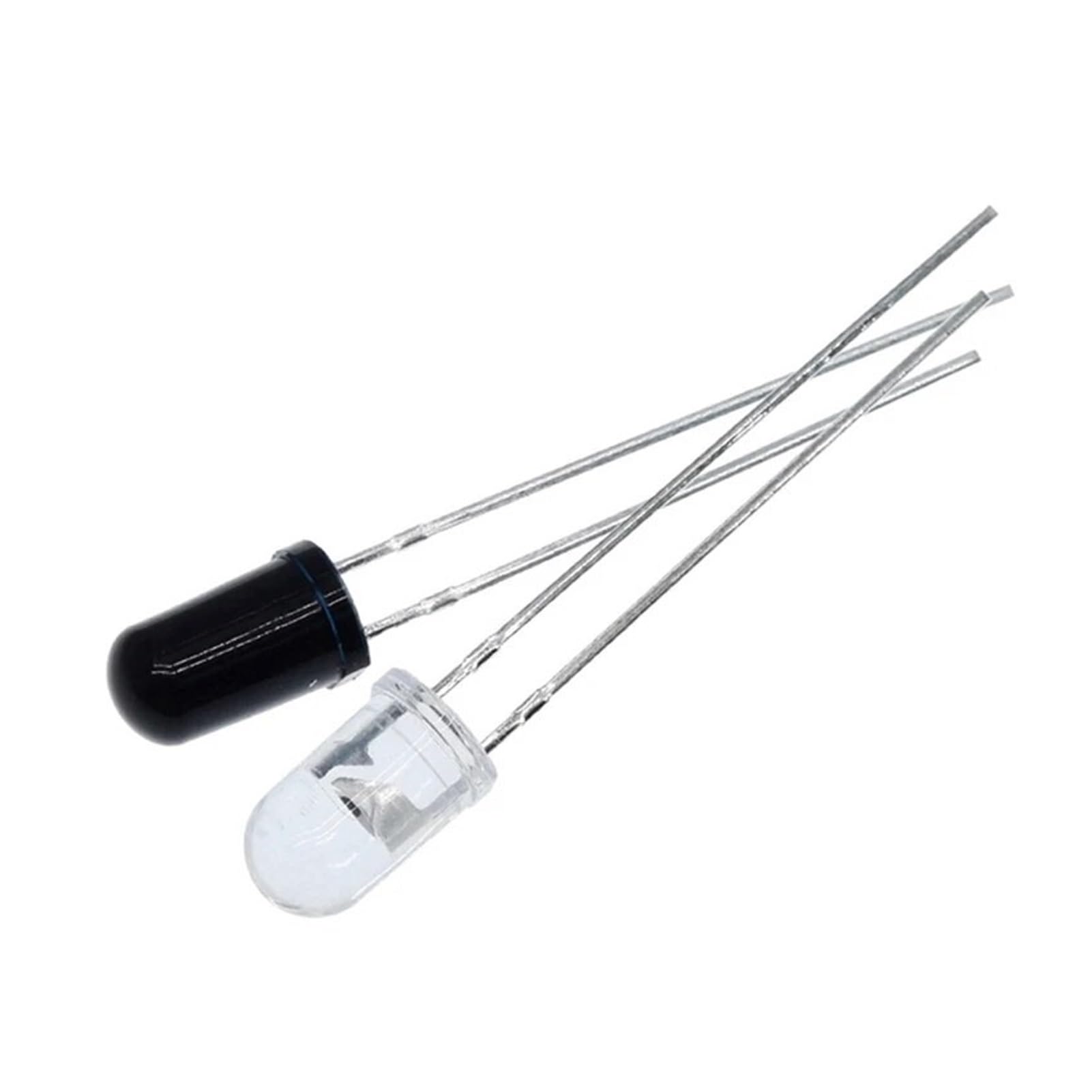 BUUV 10/50/100 Pairs Of 5mm 3mm 940nm LED IR Emitter And IR Receiver Diodes(5mm 100 Pairs)