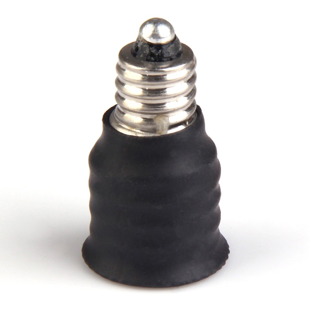 Demiawaking E10 a E14 Base Convertitore Adattatore Lampadina a LED Presa a Vite