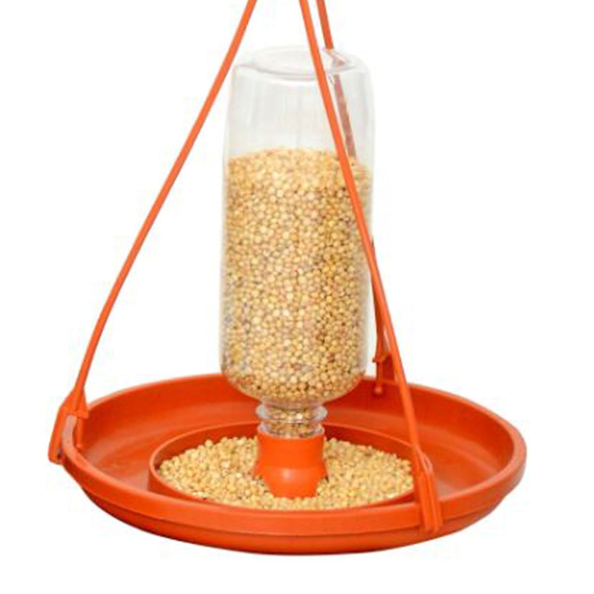 JHEPCOIN Bird Feeder Food and Bird Water Hanging for Balcony Bird Seed Container or Bird Food Feeder Stand for Bird etc Bird Bath or Feeder (Bird Grain Feeder with Bottle) (B0CFLL5ZXB) Amazon Price History, Amazon Price Tracker