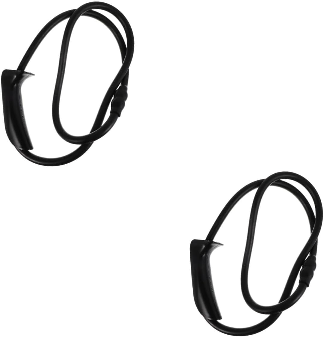Abaodam Puller Trainer Hand Grip Bands Stretch Training Strength Resistance Archery Equipment Exerciser Forearm Bow Workout Equipment Archery Band Rubber Black