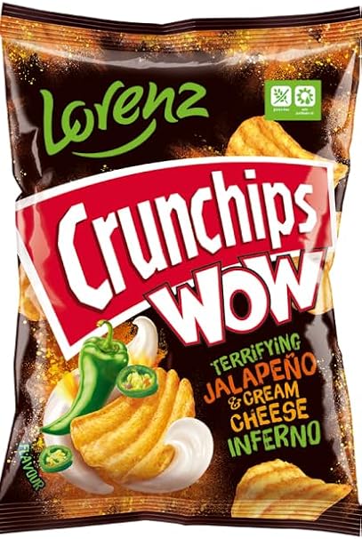 Lorenz Crunchips 130g Pick N Mix 5-Pack | Lorenz X-Cut Potato Snacks, Flavored Chips | Your Favorite Assorted Flavors | Brought to you by Serendib