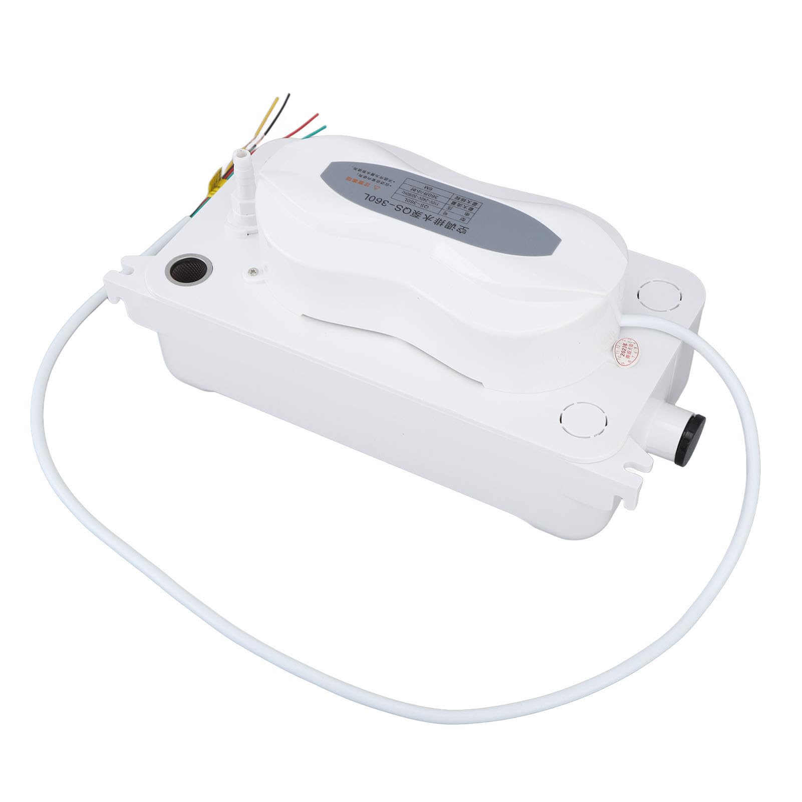 Air Conditioning Drain Pump, 10mm Water Outlet Condensate Pump AC110?240V ABS Low Noise Fast Heat Dissipation for Homes