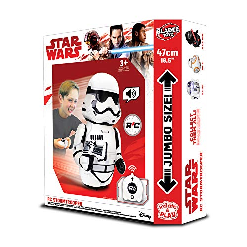Preisvergleich Produktbild Star Wars BTSW001-S RC Aufblasbarer Stormtrooper, weiß / schwarz, 47cm