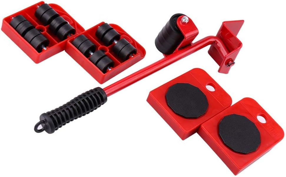 MorNon 4Pcs Furniture Sliders Moving Wheels Kit Moving Roller Kit Mover