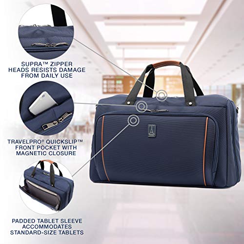 Travelpro Crew Versapack-Weekender Carry-on Suiter Duffel Bag, Patriot Blue, One Size