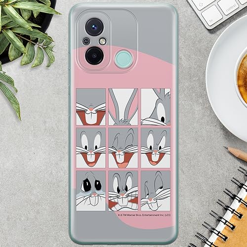 Evita arañazos en Redmi 12C con esta funda protectora TPU de Bugs Bunny 3