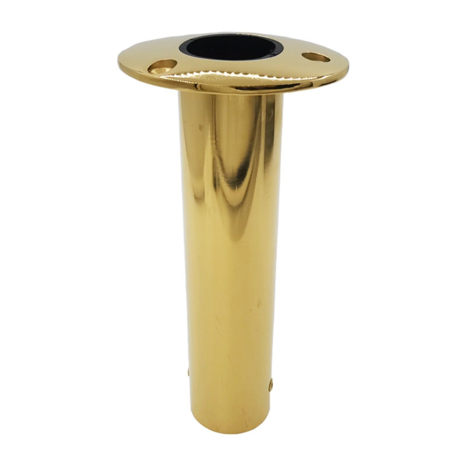 MERISHOPP Stainless Steel Rod Holder Long-Lasting Boat Rod Holder Mirror Finish Marine Gear for Yacht, Yellow-image-9