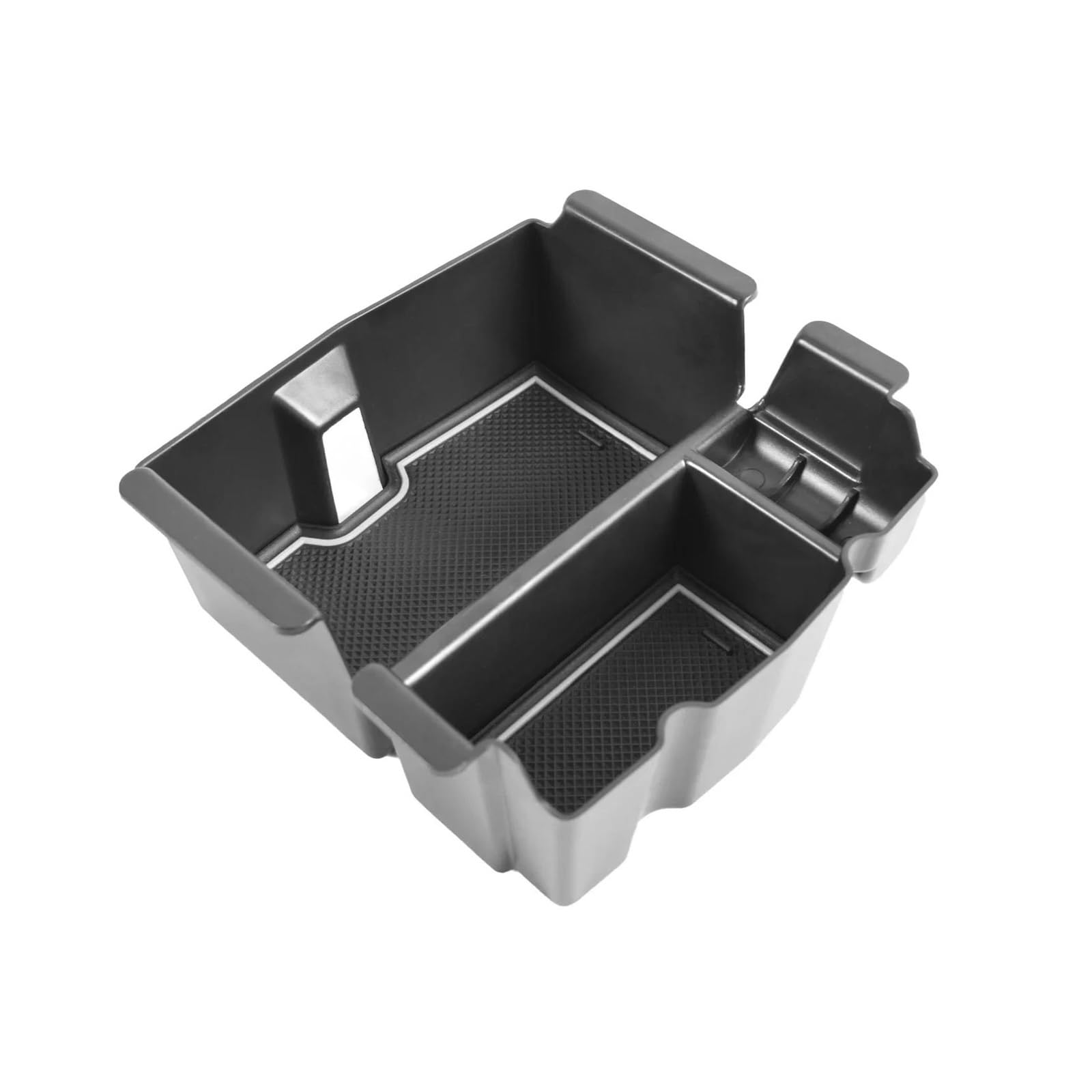 HUIGAR For Jeep For Wrangler JL JLU 2018-2025 LHD Center Console Organizer Storage Box Tray(White)