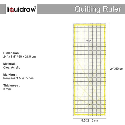 Règle de matelassage rectangulaire pour organiser votre atelier couture et loisirs créatifs - 2