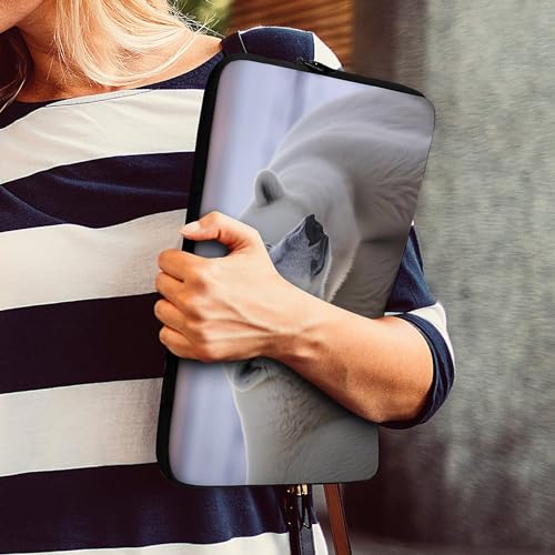 Funda para portátil 15 pulg. Polar Bear resistente al agua miniatura 7