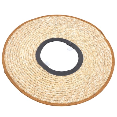 Angoily Cappello Visiera Parasole Per Casco Rigido Ampia Per Uomo Parasole in Paglia Protezione Per Visiera Del Casco Rigido