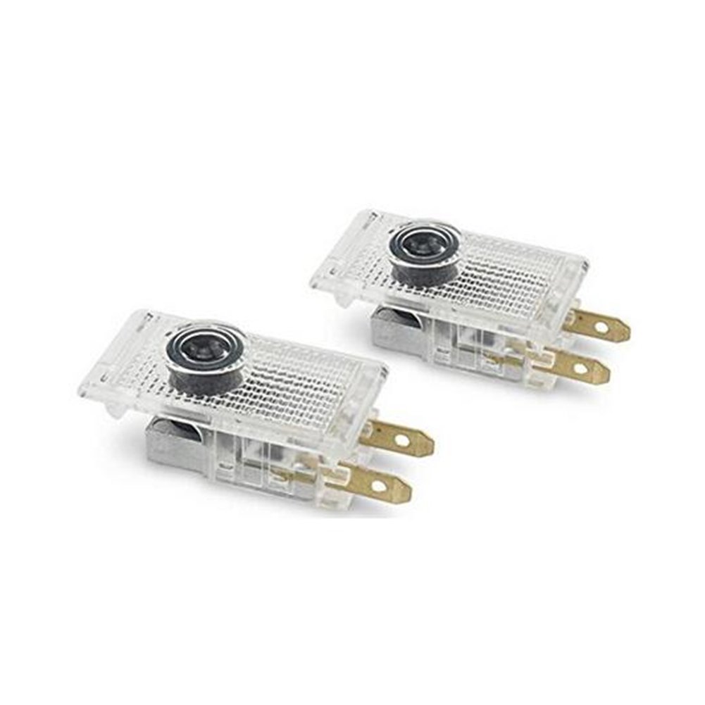 2 Stks USB Oplaadbare OPC Line Logo Autodeur HD LED Lampen Projector Hoffelijkheid Verlichting Voor Opel Zafira Insignia Mokka Regal