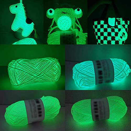 Filato luminoso per maglieria Glow in The Dark