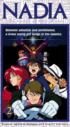 Amazon Com Nadia Secret Of Blue Water Vol 2 The Dark Kingdom Vhs Yoshino Takamori Noriko Hidaka Yuko Mizutani Toshiharu Sakurai Akio Otsuka Kikuko Inoue Kumiko Takizawa Kenyu Horiuchi Motomu Kiyokawa