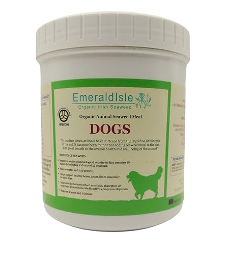 Dog Food Supplement Kelp Seaweed for Dogs Certified Organic Harvested in Ireland (500g)