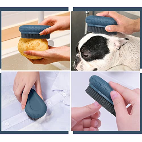 Escova de unha resistente, escova de limpeza de unhas para homens e mecânicos (escova de lavagem à m