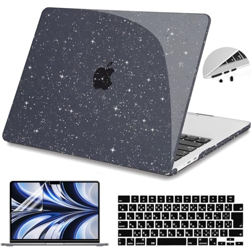 Teryeefi MacBook Air �P�[�X 13.6 �C���` A2681 A3113 A3240 A3449�Ή�, 2026 2025 2024 2022 MacBook Air M5 M4 M3 M2 �y�� �Ϗ�? �ی�J�o�[��JIS���{�� �L�[�{