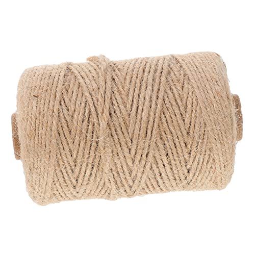 HOMSFOU Cuerda De Decorativa De Metros Vintage para Manualidades y Embalaje Cuerda De Yute Natural para Decoración y Proyectos DIY