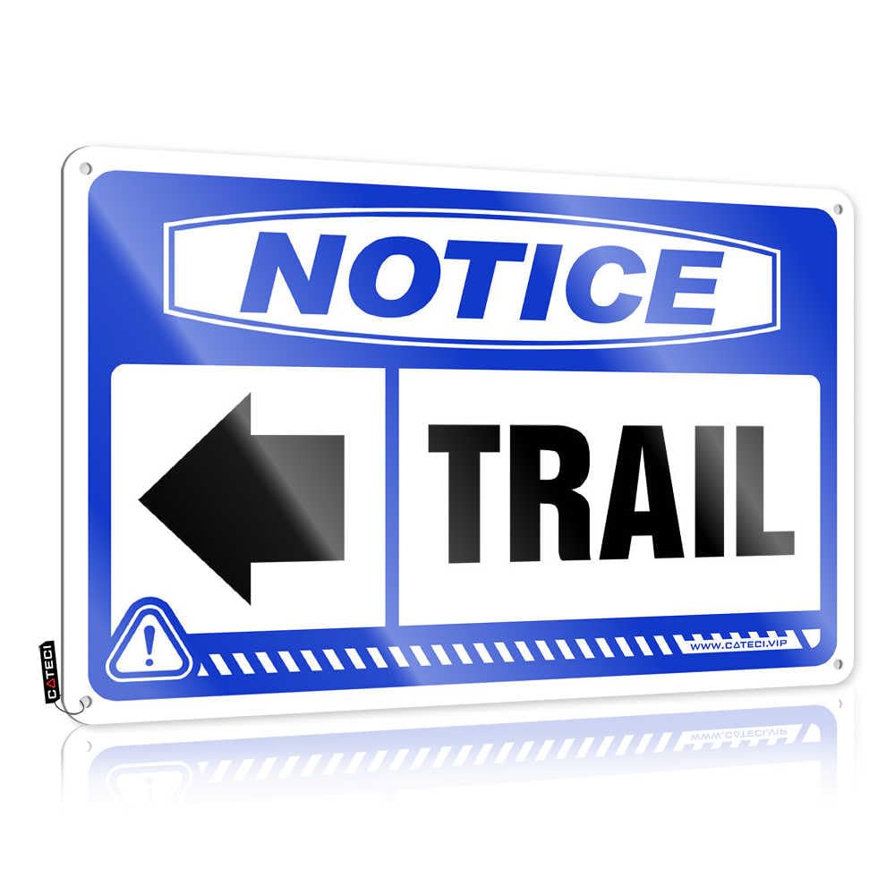 Fzfn Colour Notice Trail [Left Arrow] Humor Teen Decor - Decorations Accessory Hanging Wall Decor(30X40cm)