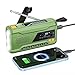 Produktbild Dab Kurbelradio mit Handyladefunktion Solar Radio, Notfallradio Radio Kurbel Notfall Solarradio Tragbare Dynamo Notfallset, Taschenlampe, DAB/FM Dynamo Baustellenradio IPX4, SOS-Alarm für Wandern