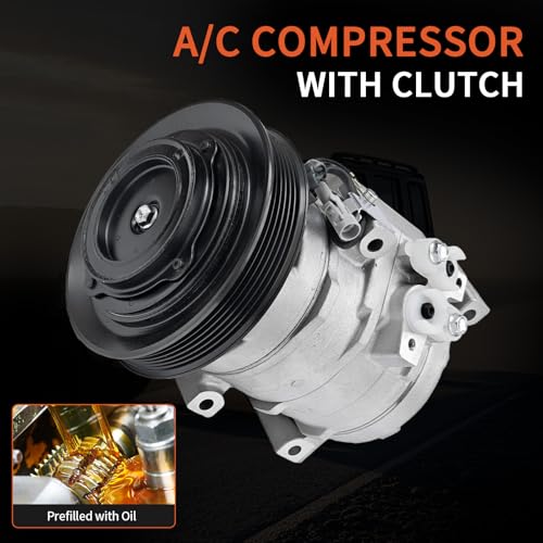 Image of Air Conditioner A /C Compressor with Clutch Fit for Toyota Corolla 2003-2008