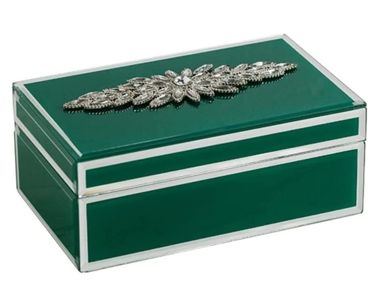 Caja De Joyería Joyero Acrílico Joyero De Terciopelo Organizador Pendientes Anillos Collares Pulseras Joyero para Mujer Organizador De Joyas(21 * 9 * 12cm)