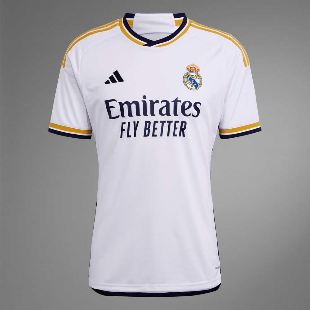 Amazon.co.jp: adidas Real Madrid Home Jersey : Sports & Outdoors