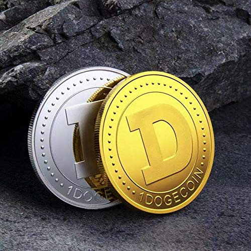 MMTY Dogecoin Crypto Coin Collectible Commemorative Non-Currency Coins - Thumbnail 5
