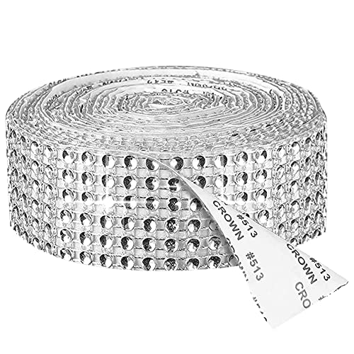 Autocollant Strass Cristal Fenglin-joy - 3 Rouleaux Adhésifs Bling Bling Pour Déco DIY