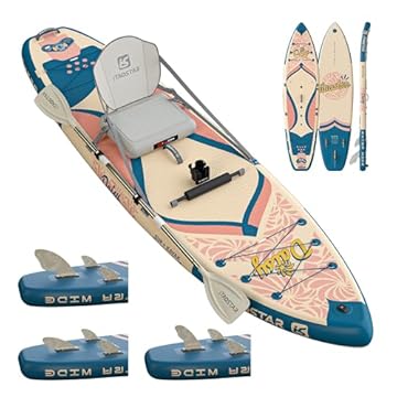 inflatable kayak and paddle board