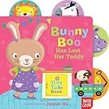 Bunny Boo Has Lost Her Teddy: A Tiny Tab Book (An Interactive Pull-Tab Slider Peekaboo Board Book for Babies and Toddlers - Perfect for Bedtime)