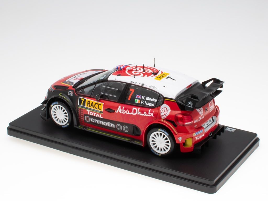 OPO 10 - 1/24 scale model car compatible with Citroen C3 WRC - Kris Meeke - Rally RACC Catalunya-Costa Daurada 2017 - WRC002 - Image 3
