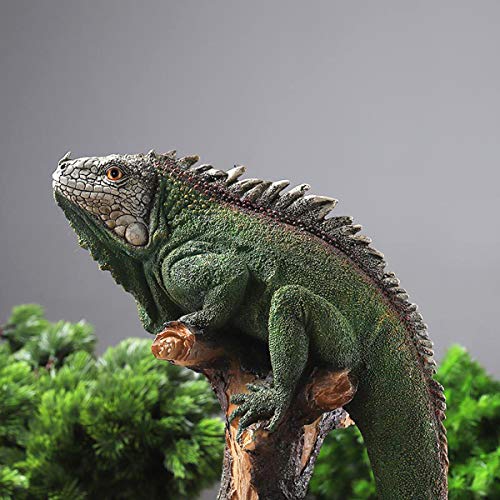 Estatua de Lagarto de 14 Pulgadas en Resina para Decoración miniatura 3