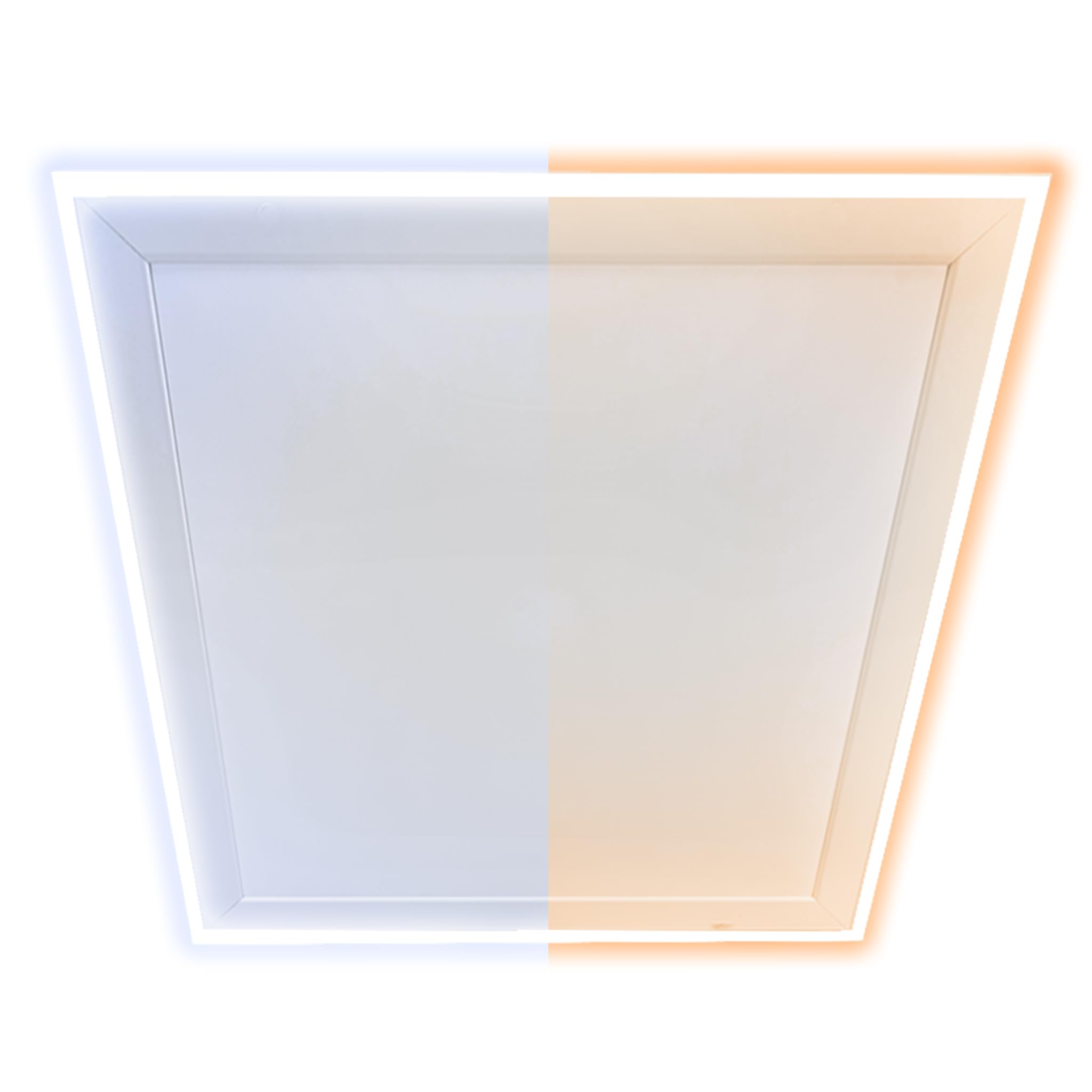 Heidenfeld Infrarotheizung HF-HP500 640 Watt LED Rahmen Infrarot Deckenheizung mit Thermostat Fernbedienung