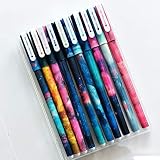 Sencoo 10 pack Cute Pens for Women Colorful Gel Ink Pens Multi Colored Pens for Bullet Journal Writi