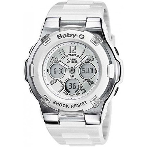 Casio DamenArmbanduhr Analog-Digital Quarz Harz BGA-110-7BER