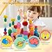 Imagen de RunHero 39 piedras apilables Montessori de madera