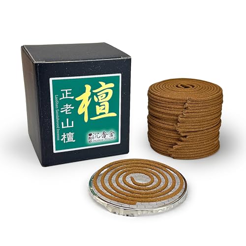 I H INCENSE HOUSE+ – LaoShan Sandalwood Incense Coil ·