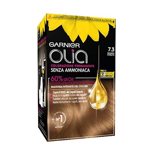 Garnier Tinta Capelli Olia, Colorazione Permanente senza Ammoniaca