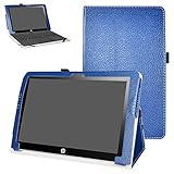 Mama Mouth PU Leather Folio 2-Folding Stand Case Cover for 10.1