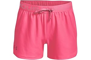 Under Armour Play Up Solid Shorts - Girls' Shorts for Activewear and Athletics