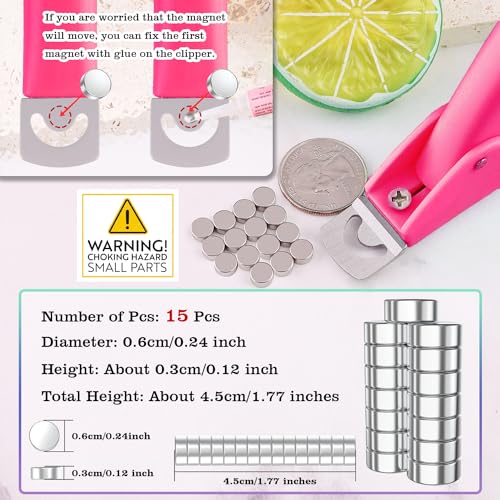 Cortaúñas ajustable rosa para manicura de uñas postizas en casa o salón 2
