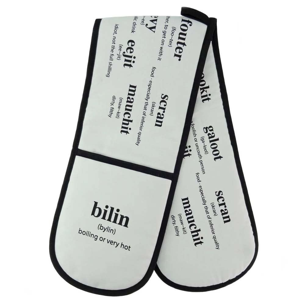 Glen Appin of Scotland Auld Scots Words Oven Glove HT0204