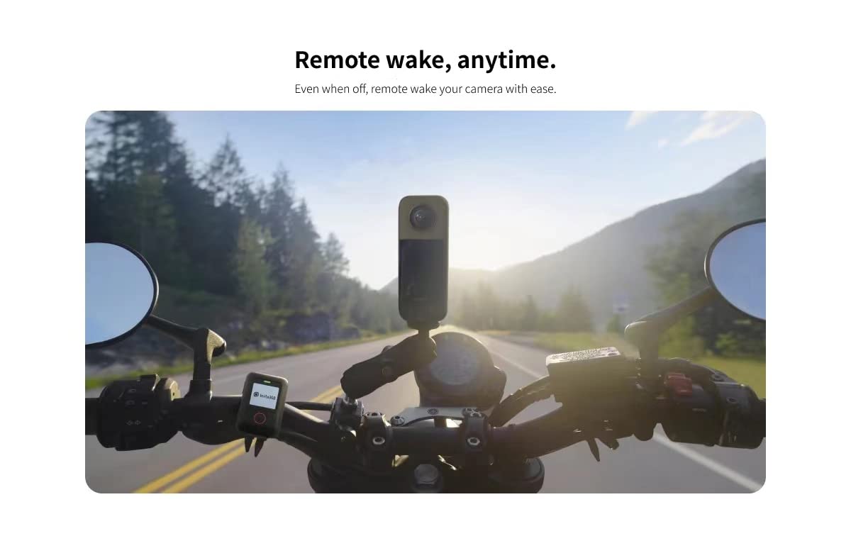 Insta360 X3 One X2 One RS One R GPS Action Camera Bluetooth Remote Control