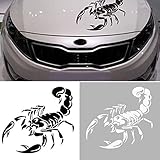 skorpion aufkleber  1 x \