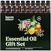 Lagunamoon Essential Oils Top 10 Gift Set Pure Essential Oils Gift Set for Diffuser, Humidifier, Massage, Aromatherapy, Skin & Hair Care
