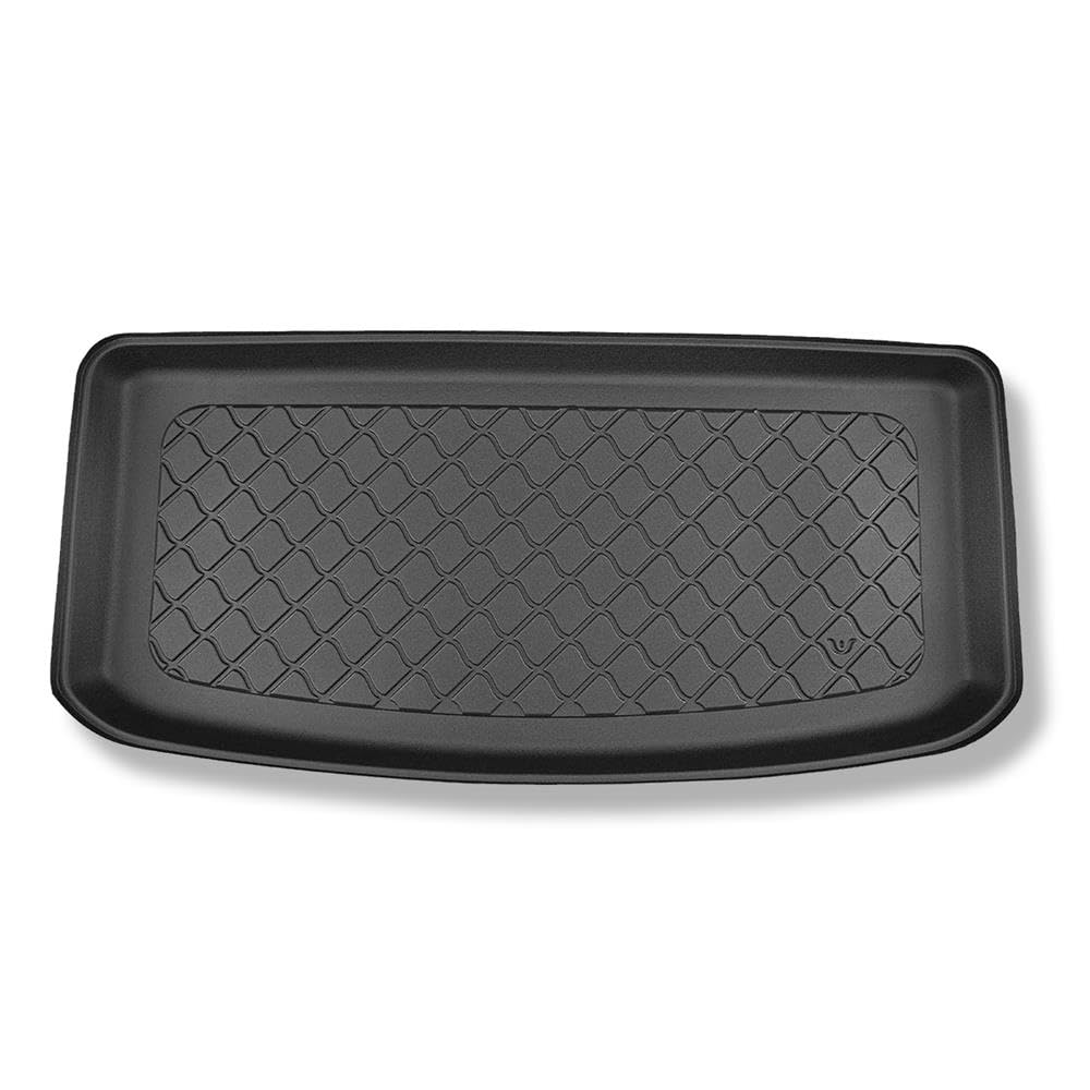 Mossa Vasca Baule Compatibile con Hyundai i10 III Hatchback (02.2020- ) - Tappetino per Bagagliaio - Tappeto Bagagliaio per Auto - G