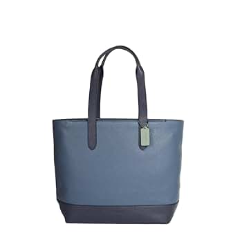 美品♡COACH ネイビー トートバッグ　メンズ COACH メンズトートバッグ（色：ネイビー系）｜バッグ