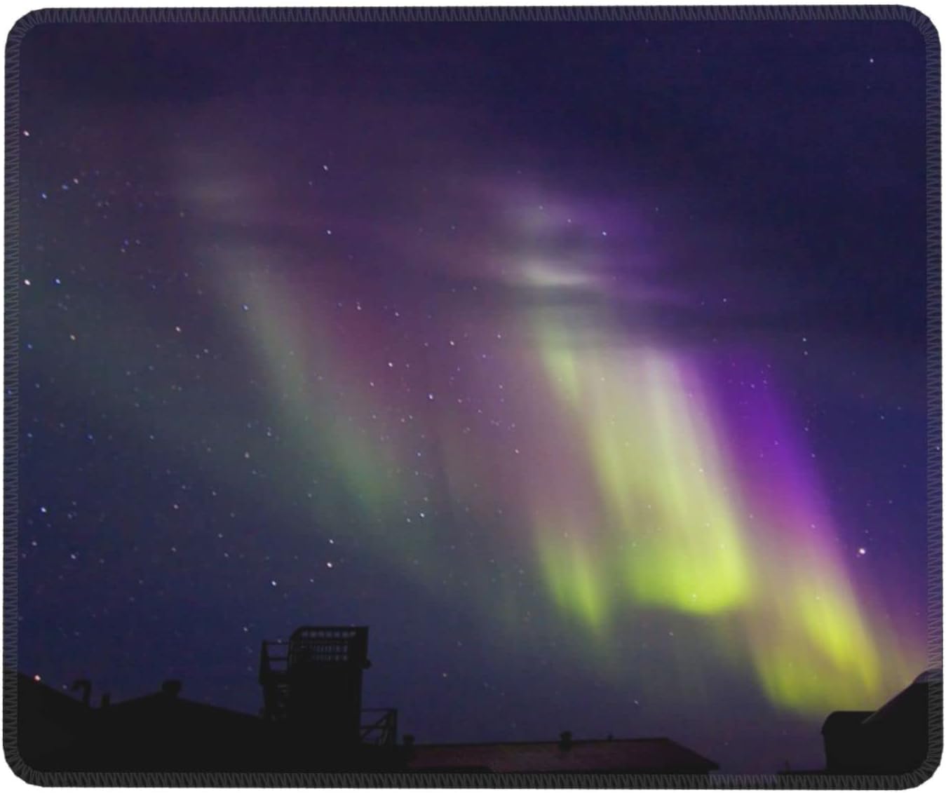 Aurora Polaris Rubber Lock Edge Mouse pad Office Desk pad Writing pad Multi Code Laptop Anti-Skid Mouse pad